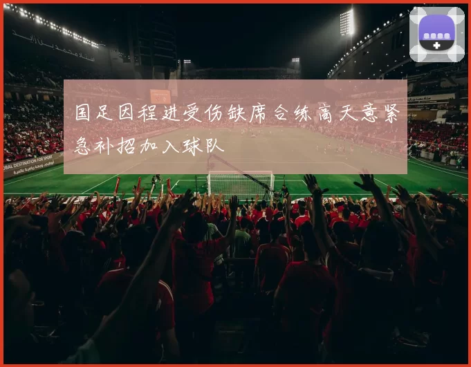 国足因程进受伤缺席合练高天意紧急补招加入球队